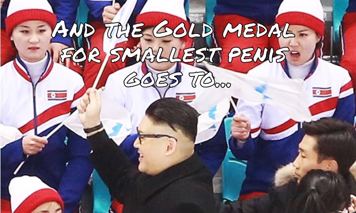 Kim wins gold for small penis