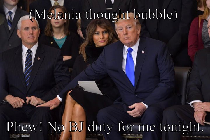 Melania's thoughts