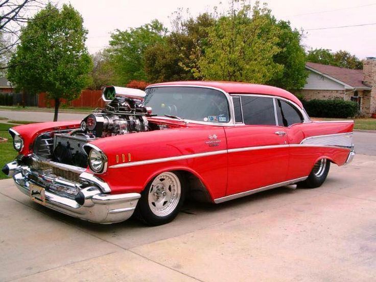 For 1955, Chevrolet's full-size model received all new styling and power. The 1955 Bel Air was 3,456 lb (1,568 kg) and 15 ft (4.6 m) long. It was called the "Hot One" in GM's advertising campaign. Chevrolet's styling was crisp, clean and incorporated a Ferrari-inspired grille. Bel Airs came with features found on cars in the lower models ranges plus interior carpet, chrome headliner bands on hardtops, chrome spears on front fenders, stainless steel window moldings,[1] and full wheel covers. Models were further distinguished by the Bel Air name script in gold lettering later in the year. For 1955 Chevrolets gained a V8 engine option and the option of the 2 speed Powerglide automatic, or a standard three speed Synchro-Mesh manual transmission with optional overdrive. The new 265 cu in (4,340 cc) V8 featured a modern, overhead valve high compression, short stroke design that was so good that it remained in production in various displacements for many decades. The base V8 had a two-barrel carburetor and was rated at 162 hp (121 kW), and the "Power Pack" option featured a four-barrel carburetor and other upgrades yielding 180 bhp (130 kW). Later in the year, a "Super Power Pack" option added high-compression and a further 15 bhp (11 kW). "Idiot" lights replaced gauges for the generator and oil pressure.