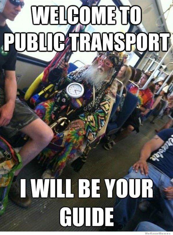 Hilarious 'Public Transport' Memes