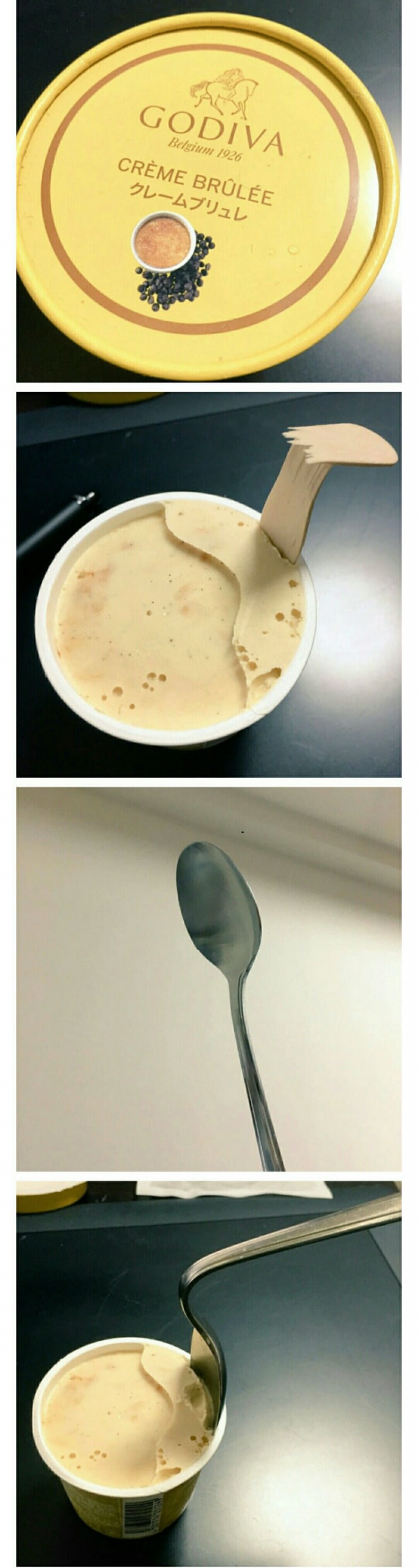 Ice cream vs spoon