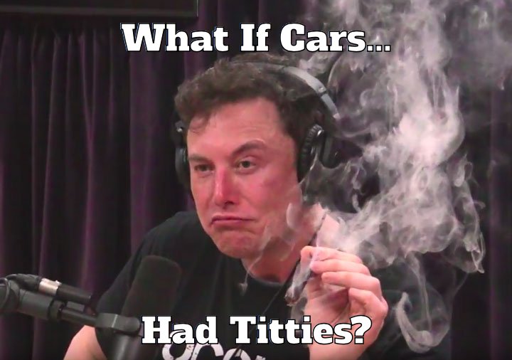 Stoned ideas from Elon Musk