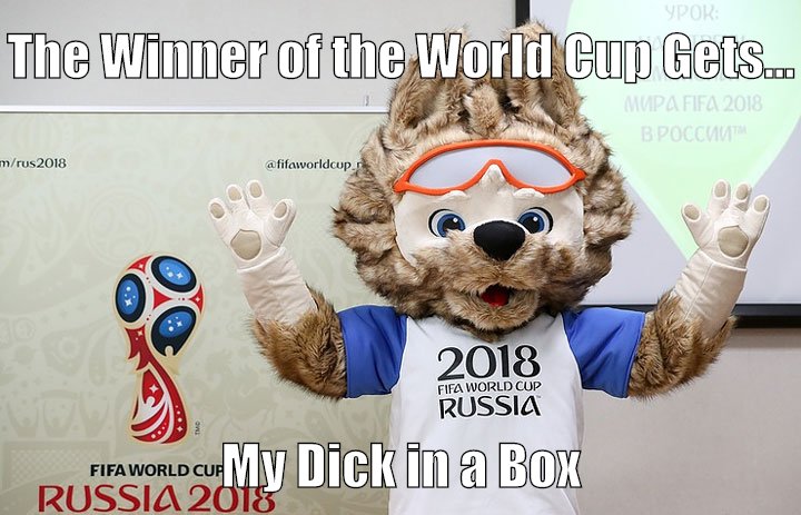 A new trophy for this years World Cup