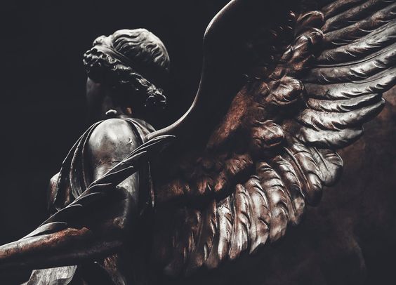 aesthetic angel statue