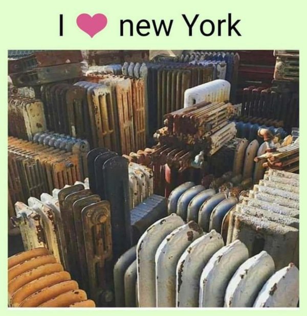 i love new york but it is radiators