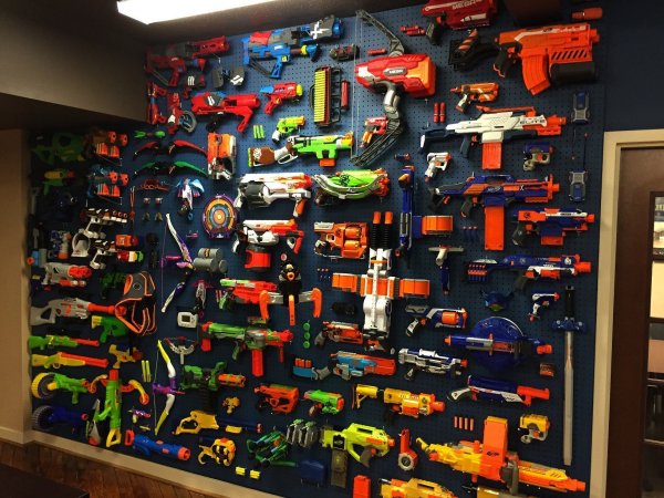 nerf wall