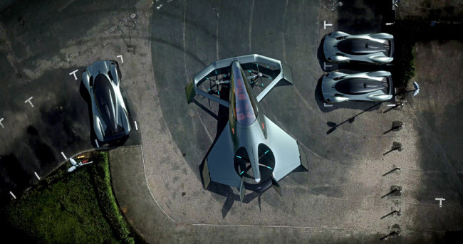 Aston Martin's Autonomous Hybrid-Electric Vehicle, 'The Volante Vision Concept'