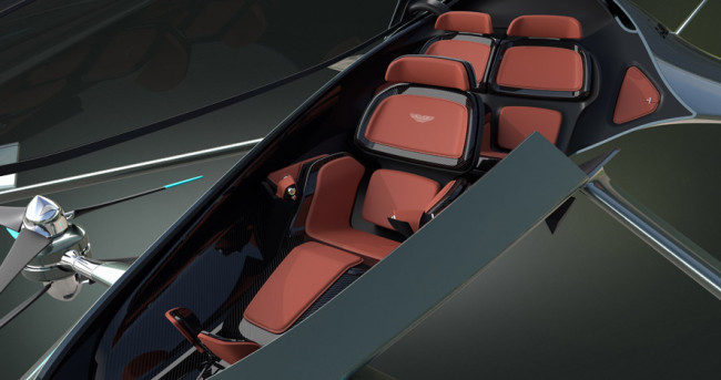 Aston Martin's Autonomous Hybrid-Electric Vehicle, 'The Volante Vision Concept'