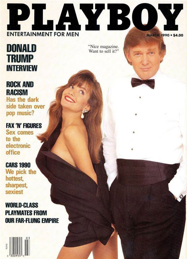 random trump wife playboy - Playboy Entertainment For Men $4.00 "Nice magazine. Want to sell it?" Donald Trump Interview Rock And Racism Has the dark side taken over pop music? Fax 'N' Figures Sex comes to the electronic office Cars 1990 We pick the hotte