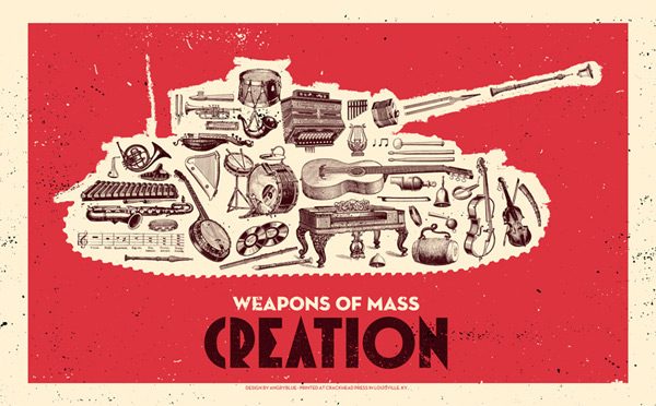 random weapon of mass creation