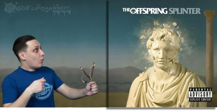 Guy Hilariously Adds Cover Art to Popular Albums