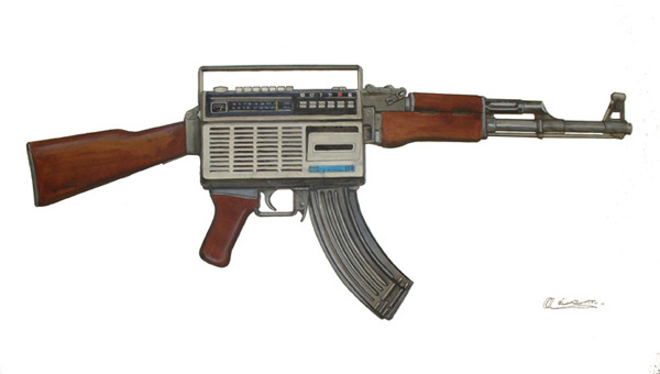 ak 47 with synthetic stock