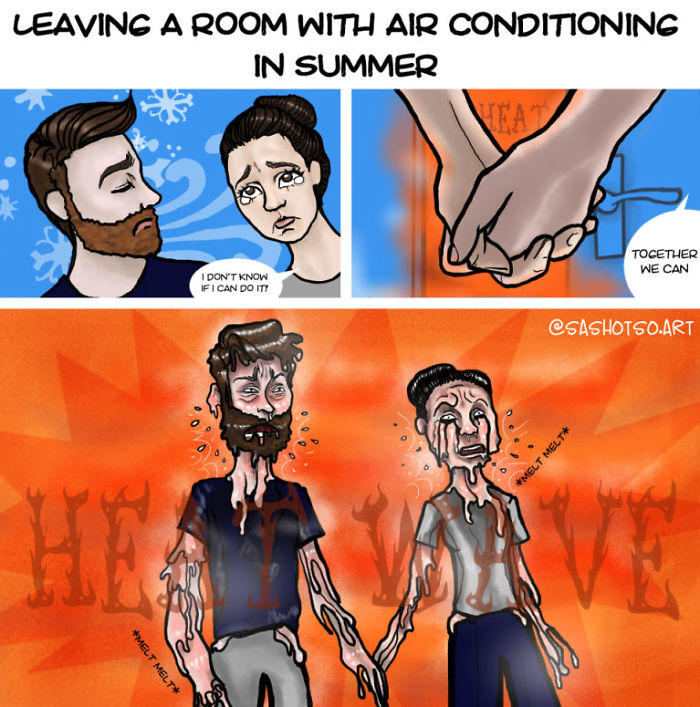 Lady in Relationship, Makes Comics Out of Her Life with Her Boyfriend