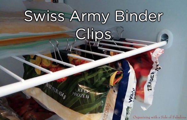 organize boat fridge - Swiss Army Binder Clips Trade 16 02 143 454 g Kele Frozen Wiley Oz 2839 Organizing with a side af Fabolo.