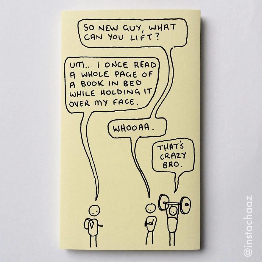 33 Sticky Note Drawings That Sum Up Adulthood #2 - Gallery