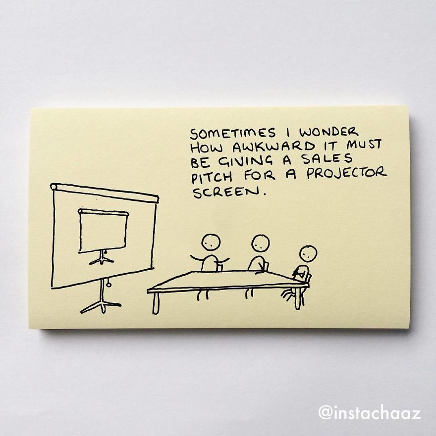 More Sticky Note Art Summing Up Adulthood - Gallery