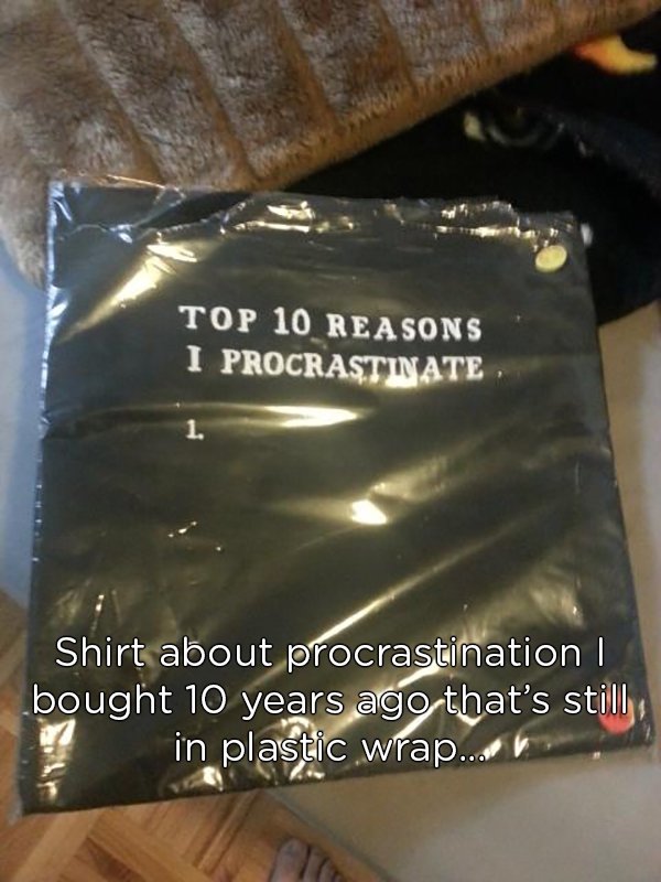 Only the Truth's About Procrastination
