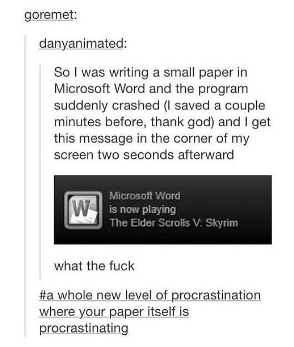 Only the Truth's About Procrastination