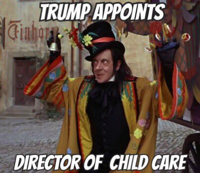 Trump appoints new child care czar.