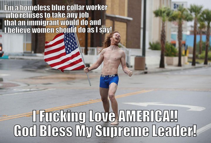 This is America... (don't catcha slippin...)