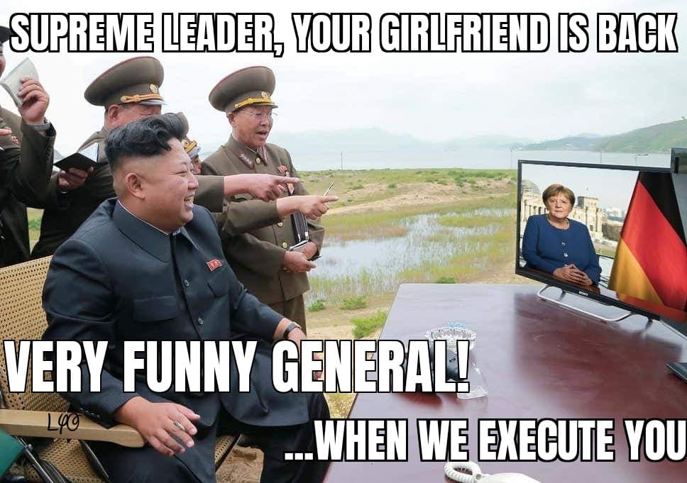 kim jong un laughing at tv - Supreme Leader, Your Girlfriend Is Back Very Funny General! When We Execute You 9