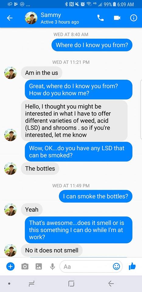 Online Drug Scammer gets punked in the best way by a master.