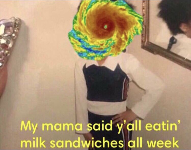 meme cardi b childhood - My mama said y'all eatin' milk sandwiches all week