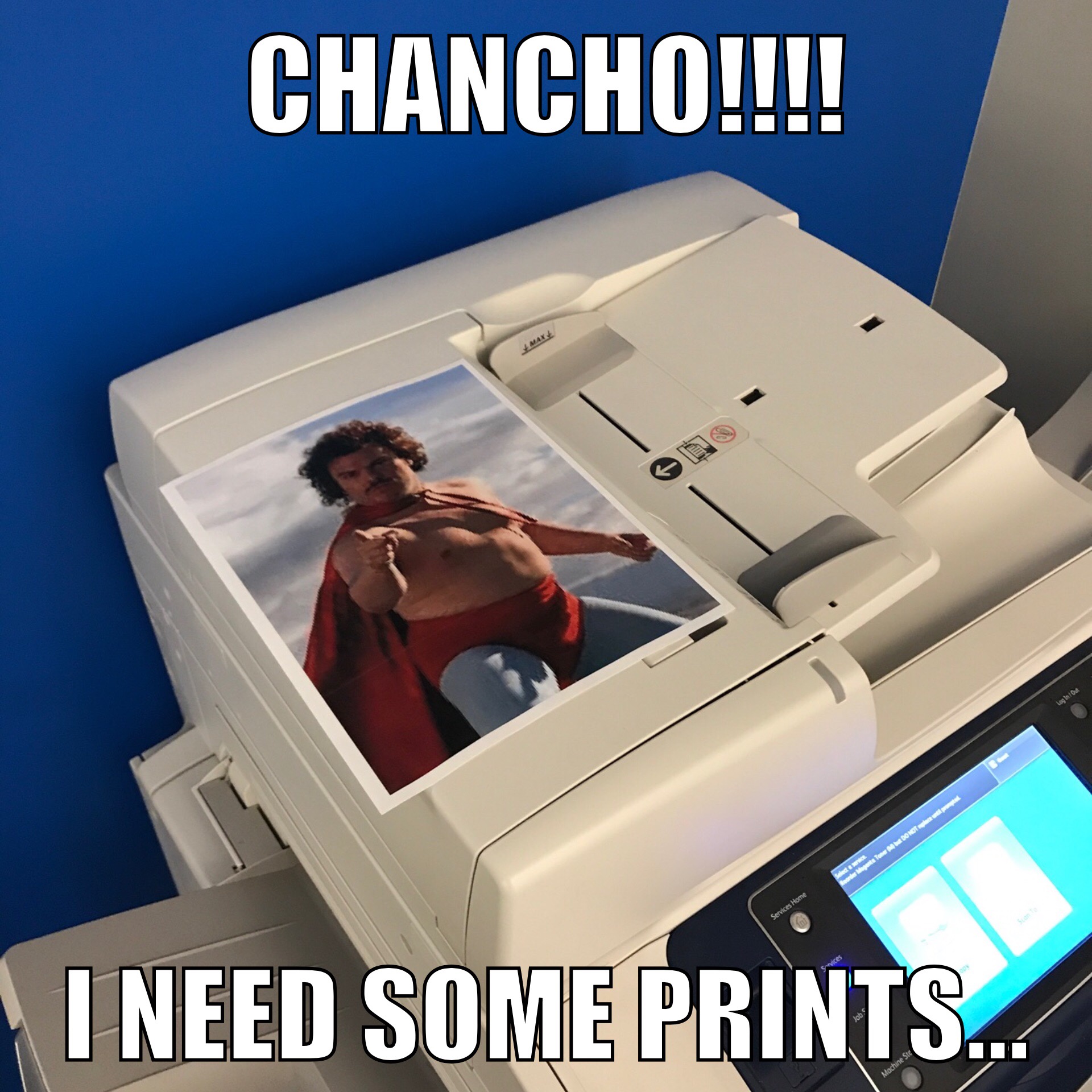I send random print jobs to random printer in the office. Sometimes I walk by a printer and see my handy work.
