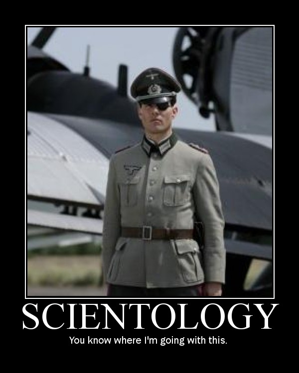 Cruise finds a new way to promote scientology