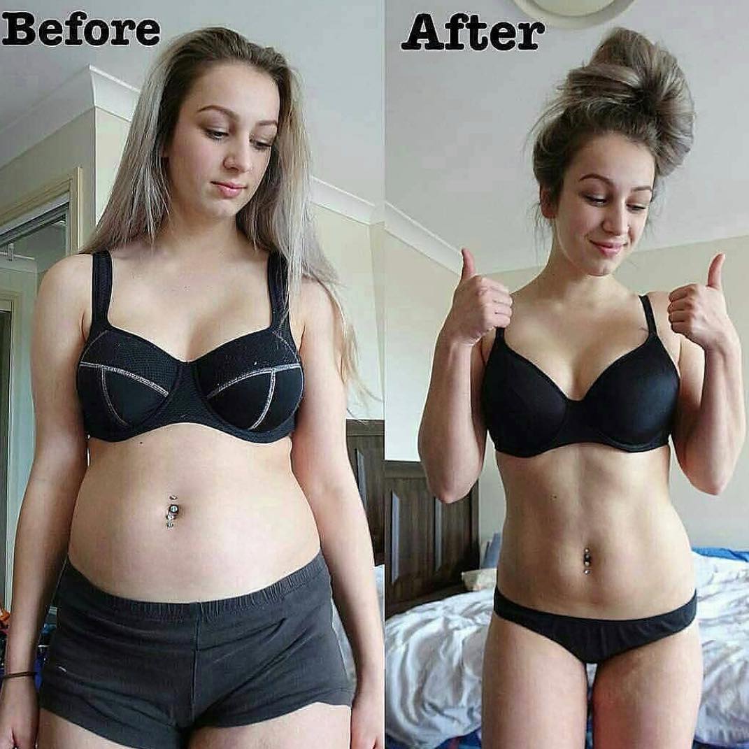 weight loss weight loss female body transformation - Before After