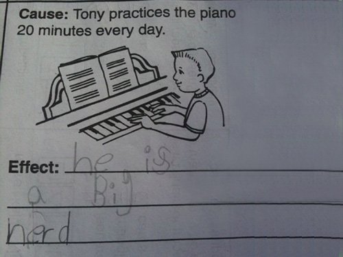 12 Awesomely Incorrect Test Answers from Kids