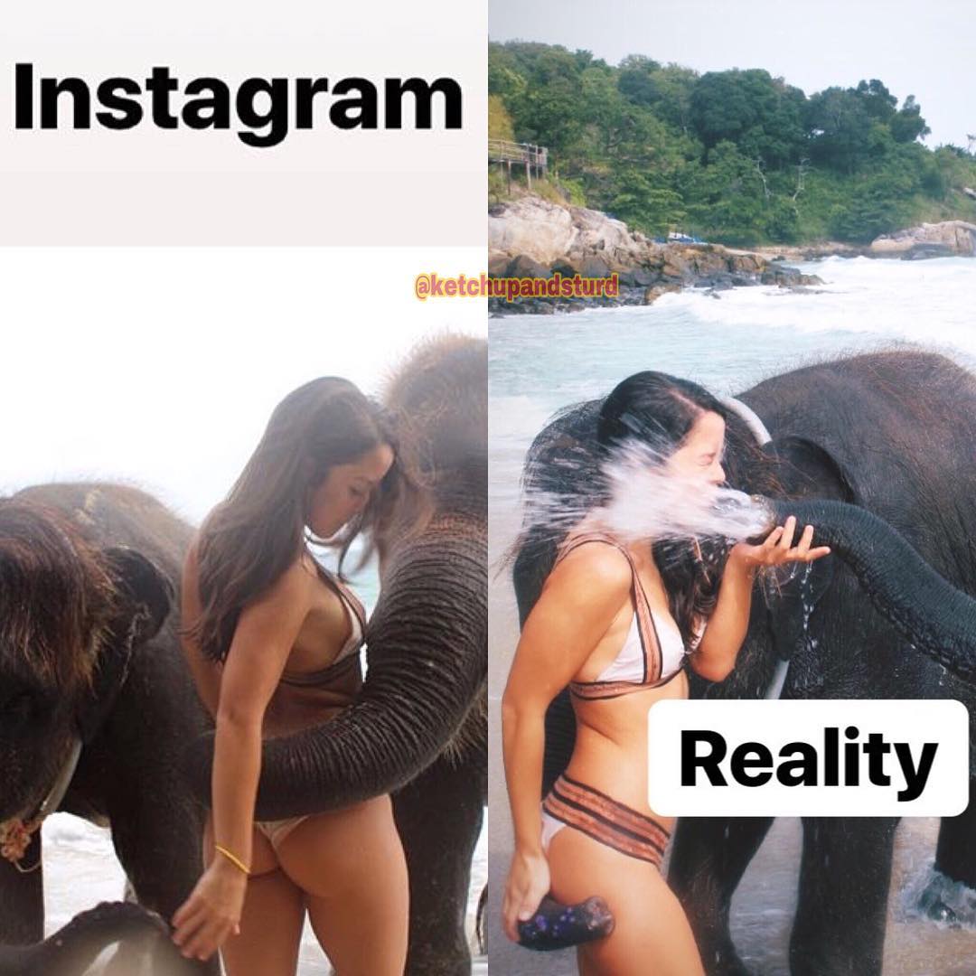 20 'Instagram VS Real Life' Pics That Are Too Real