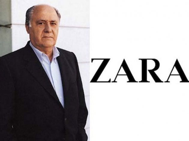 6. Europe's richest man Amancio Ortega has a net worth of $65.9 billion. In 1975, he co-founded Inditex, known for its Zara fashion chain, with his ex-wife Rosalia Mera in 1975. The 81-year-old father of three earns more than $400 million in dividends a year. He is at number 6 in the Forbes Top 10 Billionaires list.