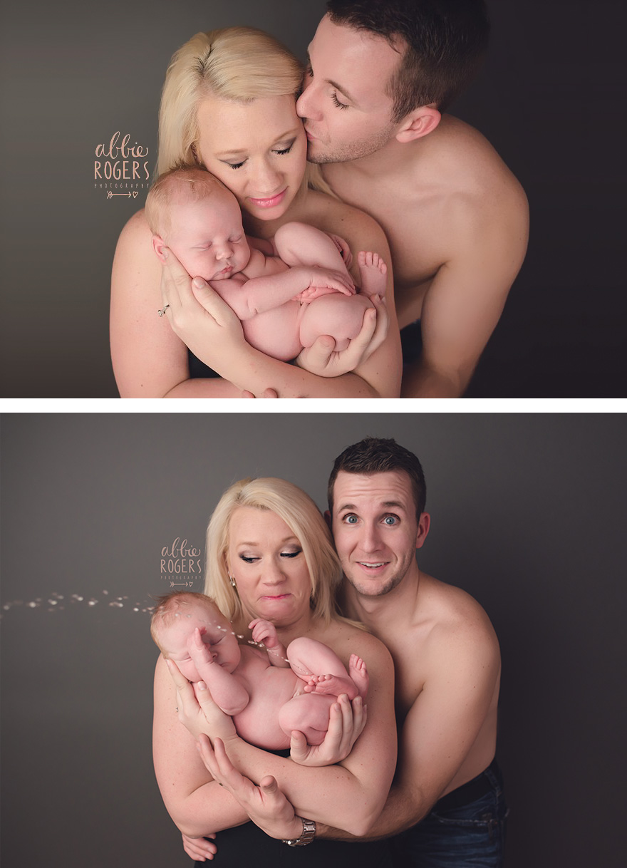 21 Newborn Babies Who Ruined The Perfect Photoshoot