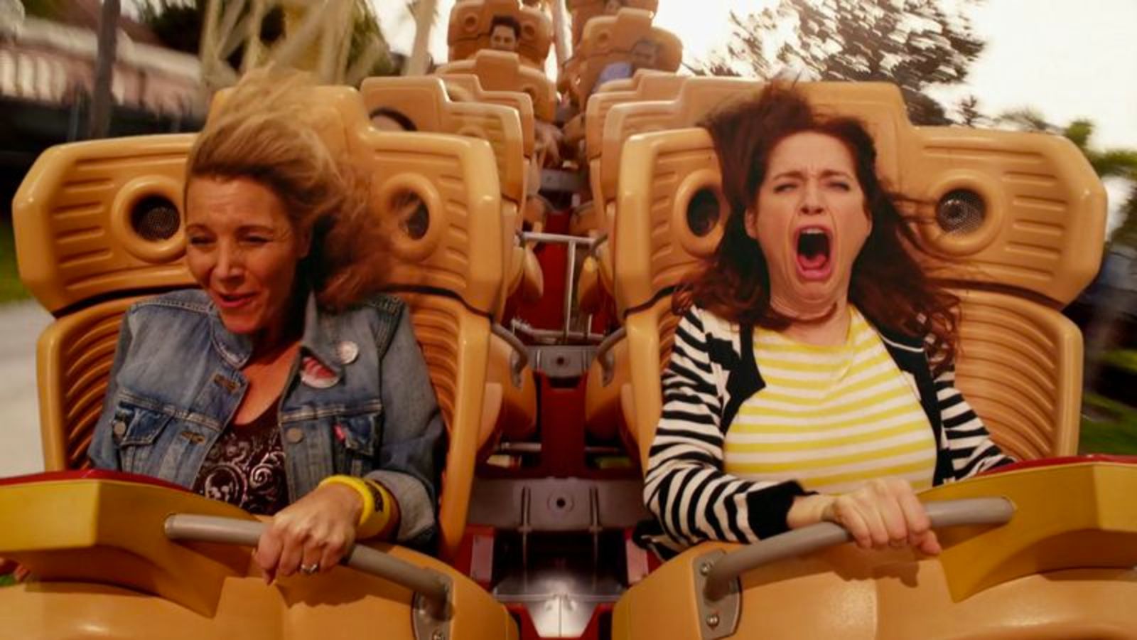 terrified roller coaster