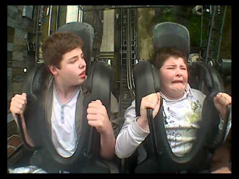funny roller coaster ride