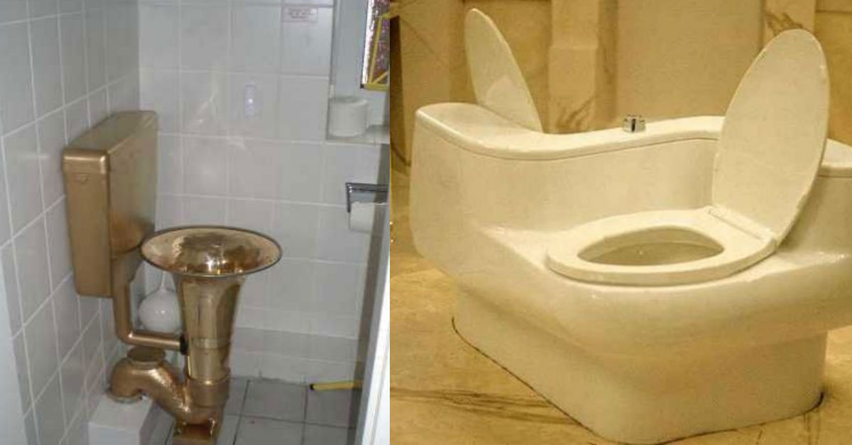 his and her toilet