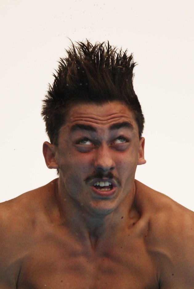 diving face olympic diving face