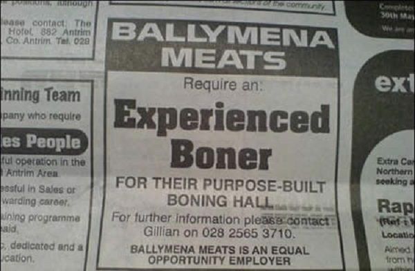 30 Base contact The Hotol 382 Antrim Co Antrim Tel. 029 Bally Mena Meats Require an ext Inning Team pany who require es People ful operation in the Antrim Aren ssful in Sales or warding career ning programma Experienced Boner Extra Car Northern seeking Ra