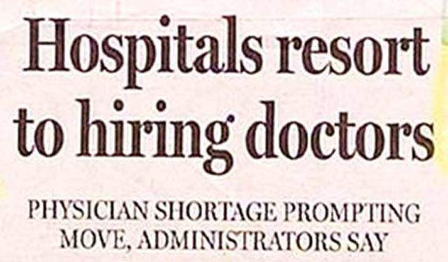 texas children's hospital - Hospitals resort to hiring doctors Physician Shortage Prompting Move, Administrators Say