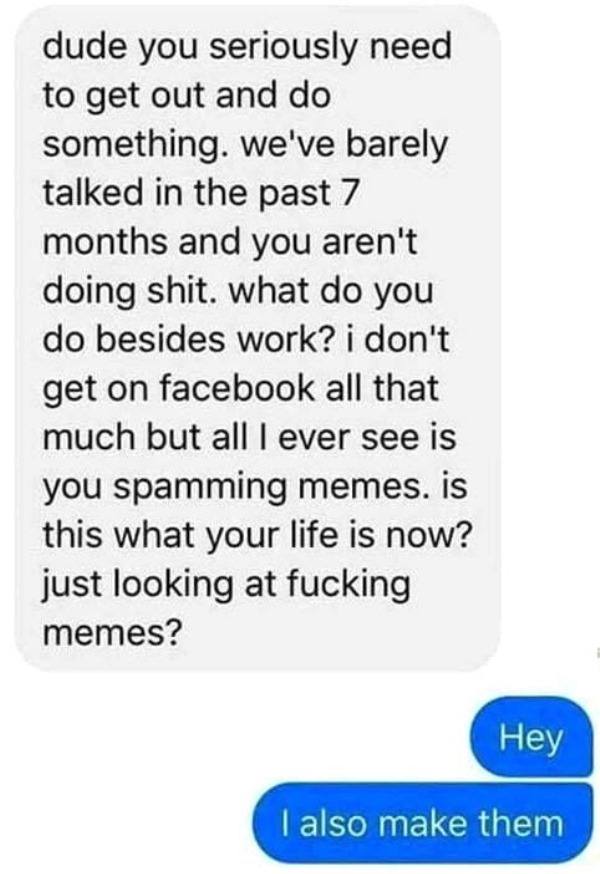 Depression text conversation