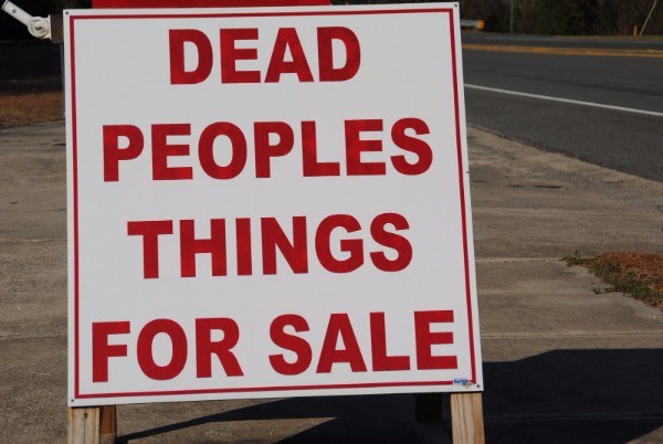 dumb signs - Dead Peoples Things For Sale