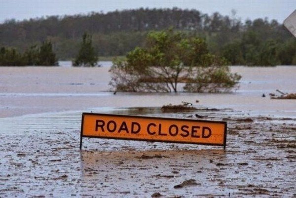 floodplain - Road Closed