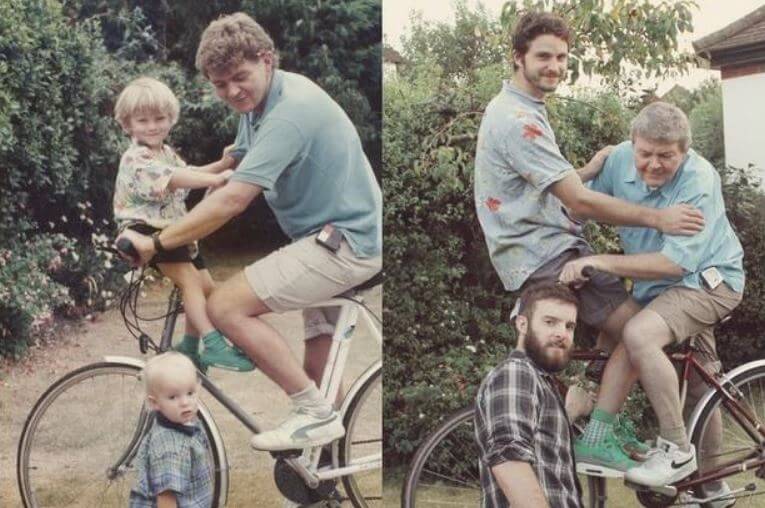 funny then and now family