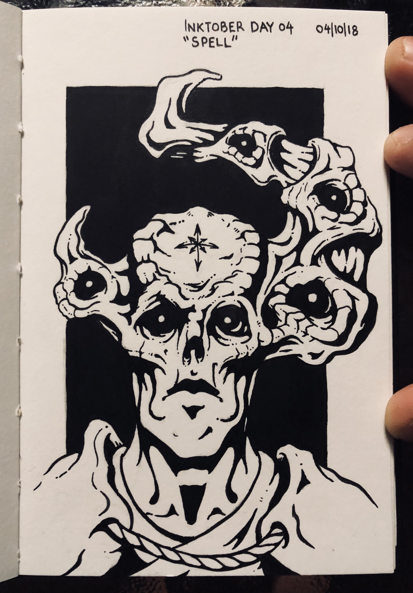 19 Beautiful Inktober Drawings That Are Worth Seeing