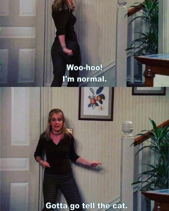 best of sabrina the teenage witch - Woohoo! I'm normal. Gotta go tell the cat.
