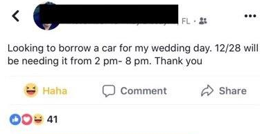 Jerk Begs for Fancy Tesla for His Wedding Then Proceeds to be a Jerk