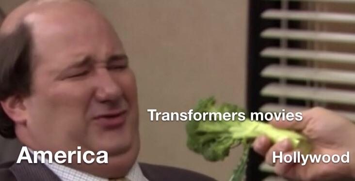 kevin the office broccoli - Transformers movies America Hollywood