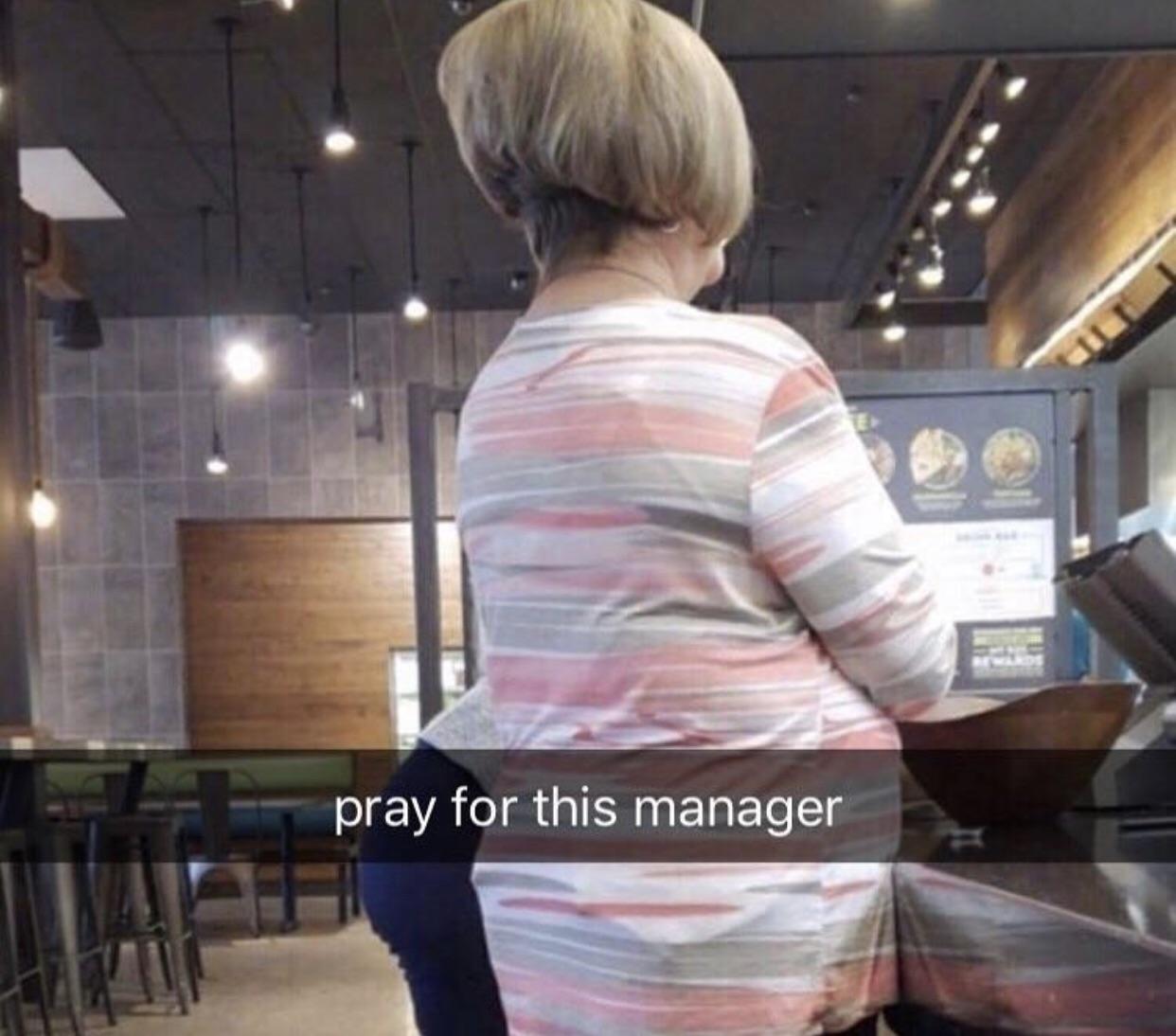 speak to manager meme - pray for this manager