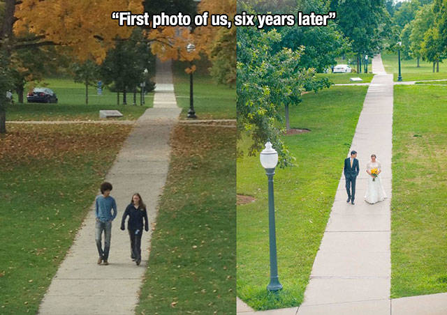 life is great Photograph - "First photo of us, six years later"